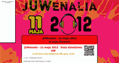 Desktop Screenshot of juwenalia-11-maja-2012.fundacjauv.org.pl